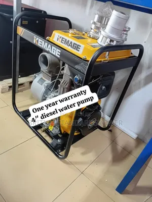 Kemage 4 Inches Efficient Diesel Water Pump Kemage