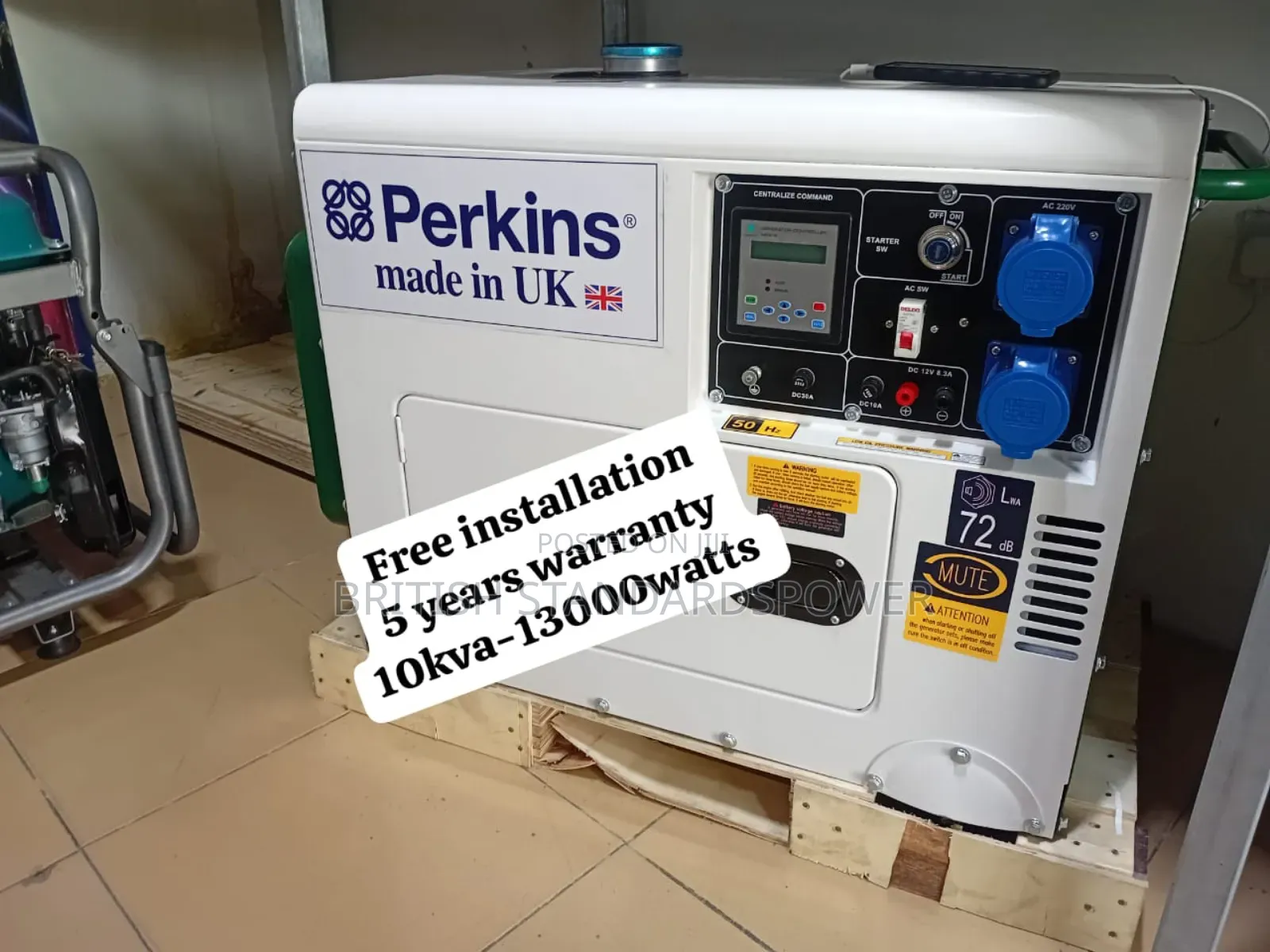 Secure Power Backup 10kva Diesel Generator Set 10kva