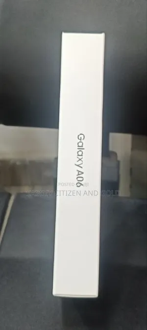 New Samsung Galaxy A06 64 GB Black