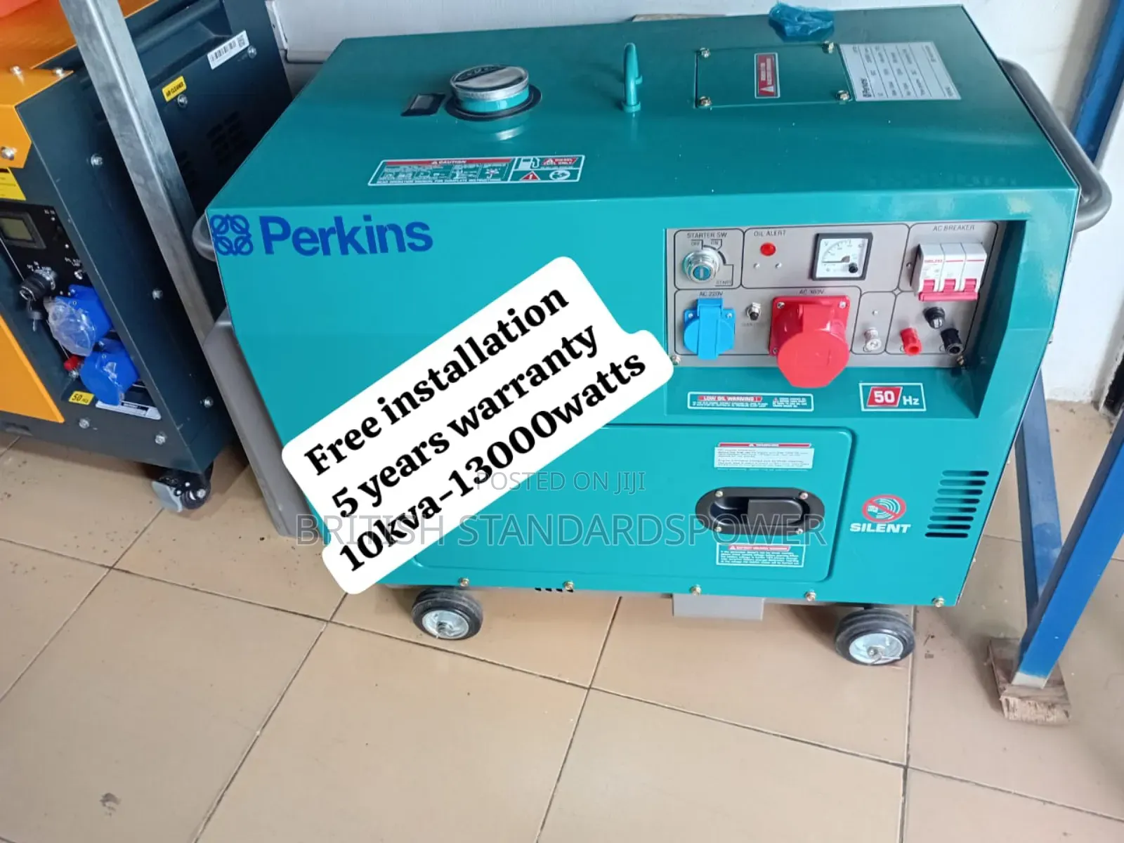 Adaptable Source 10kva Perkins Diesel Silent Generator 10kva