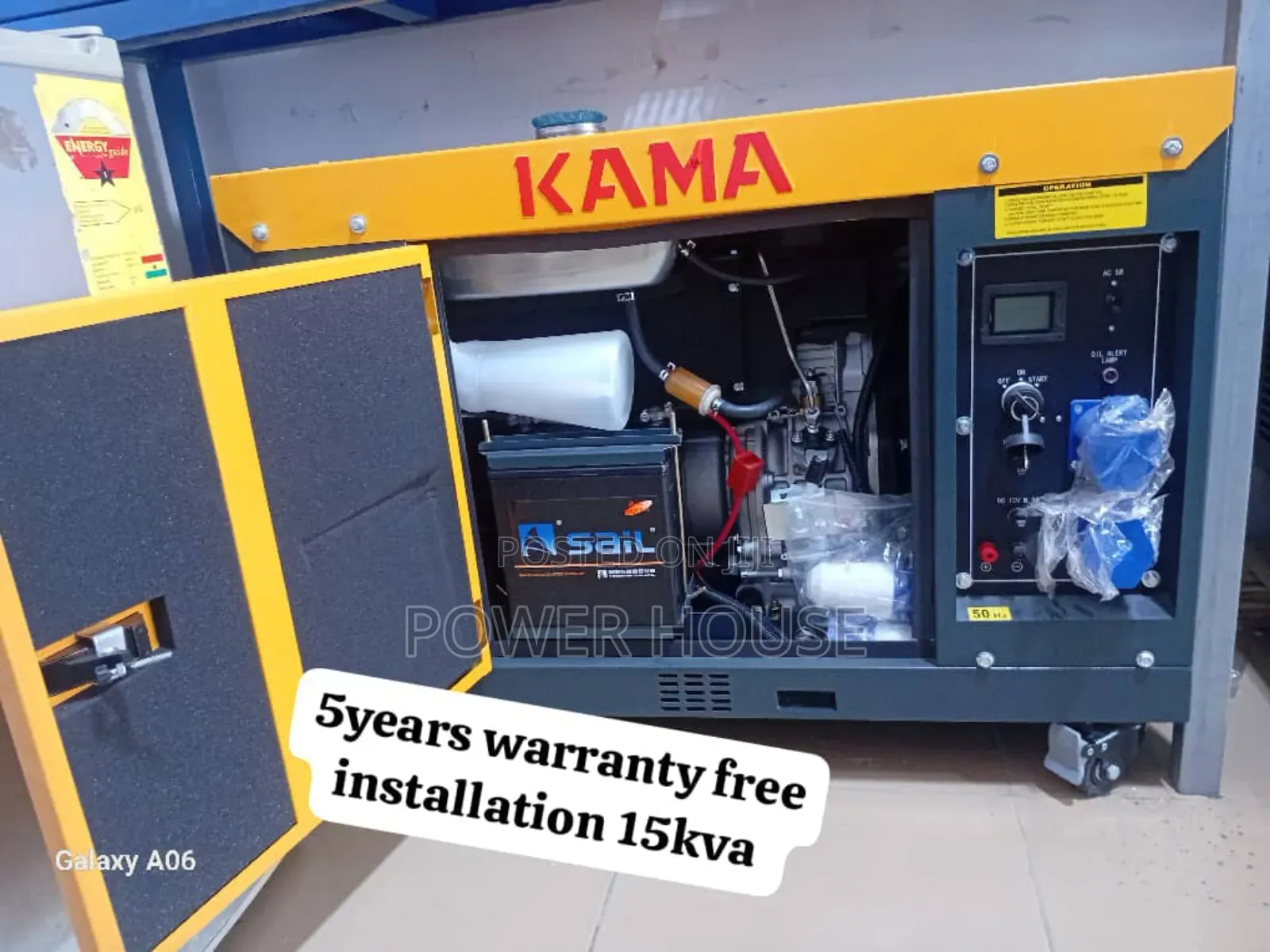 Regal Amp Kama Diesel Generator 15kva 16500watts 15kva