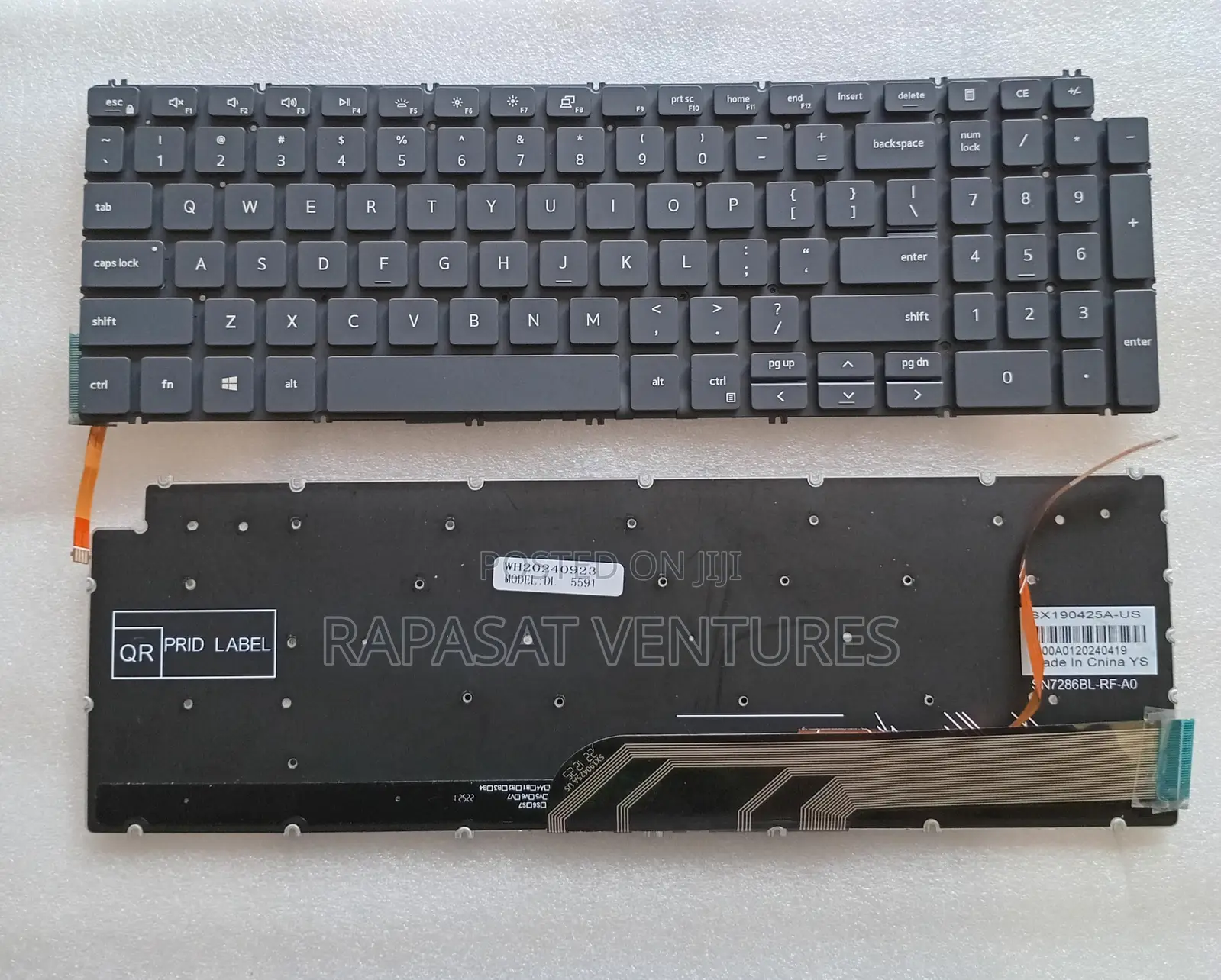 Dell 5591 3510 3520 7510 Backlight Keyboard