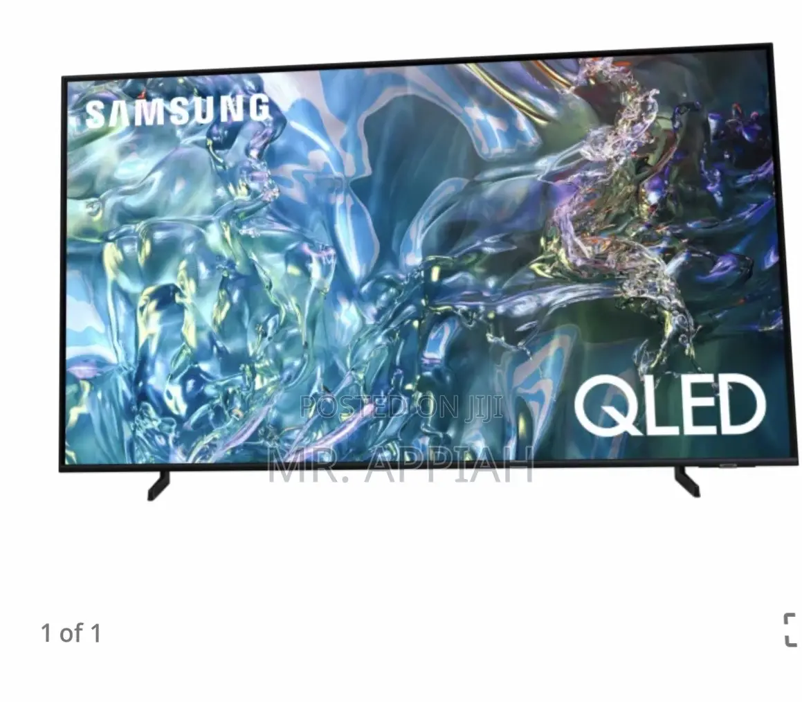 Excellent Samsung 65q60d 65” Qled Smart Tv(Black)