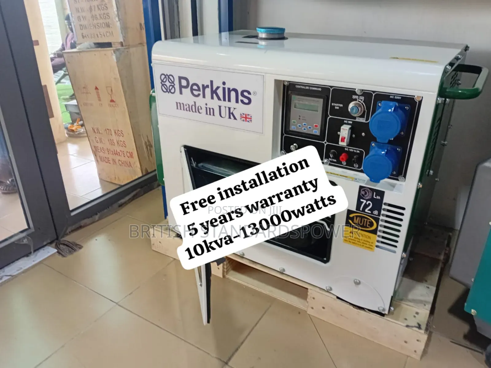 Budget Option 10kva Silent Diesel Generator Set