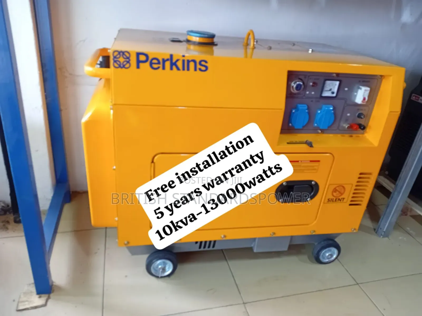Perskins Top Rated 10kva Silent Diesel Generator Perkins