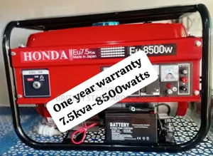 Warranted 7.5kva Petrol Generator Set 7.5kva