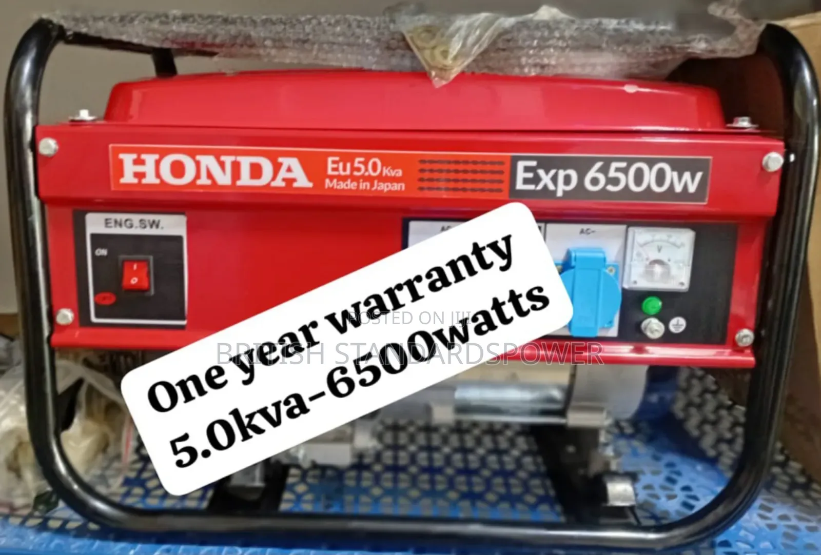 Long Lasting 5.0kva Gasoline Generator Gasoline