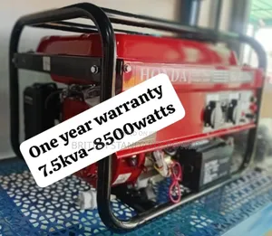 Unwavering 7.5kva Petrol Generator 7.5kva