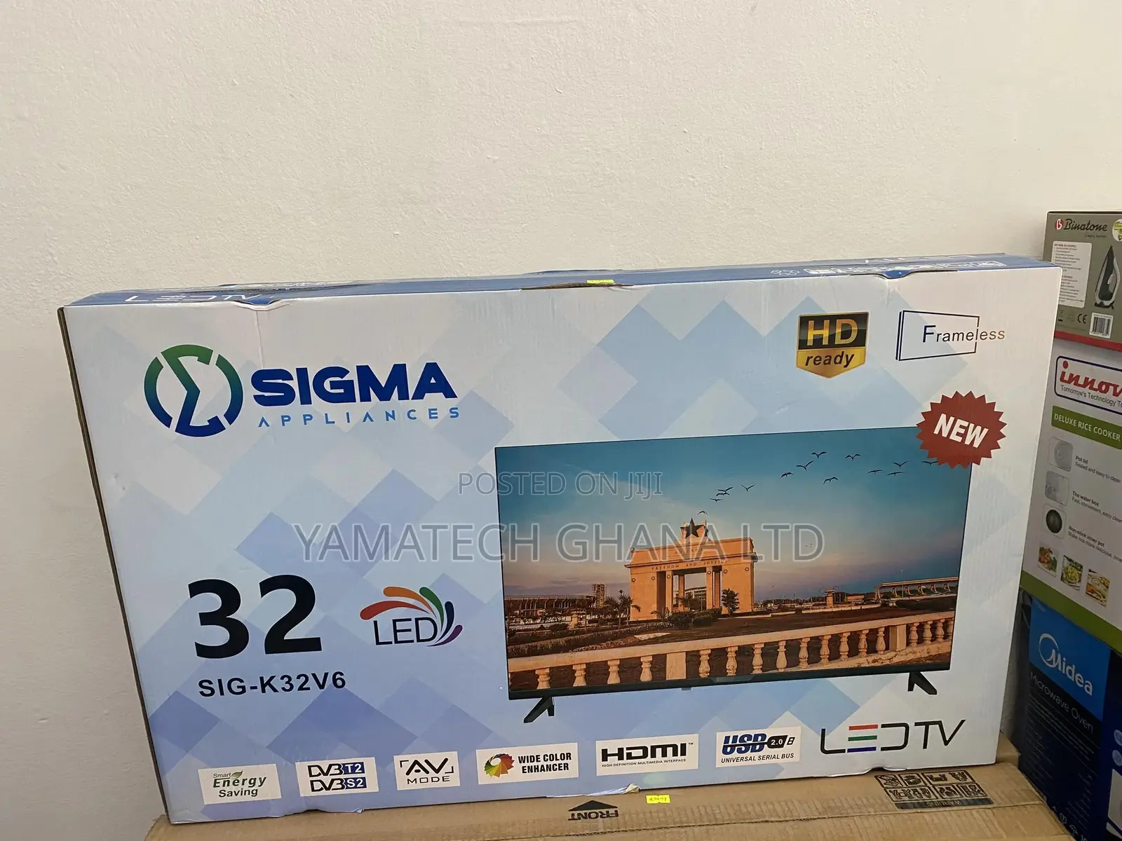 Sigma 32” Digital Satellite Tv With Inbuilt Decoder