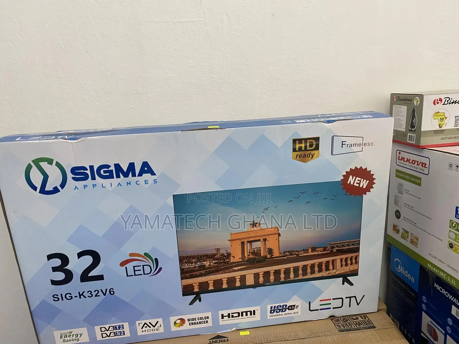 Sigma 32” Digital Satellite Tv With Inbuilt Decoder