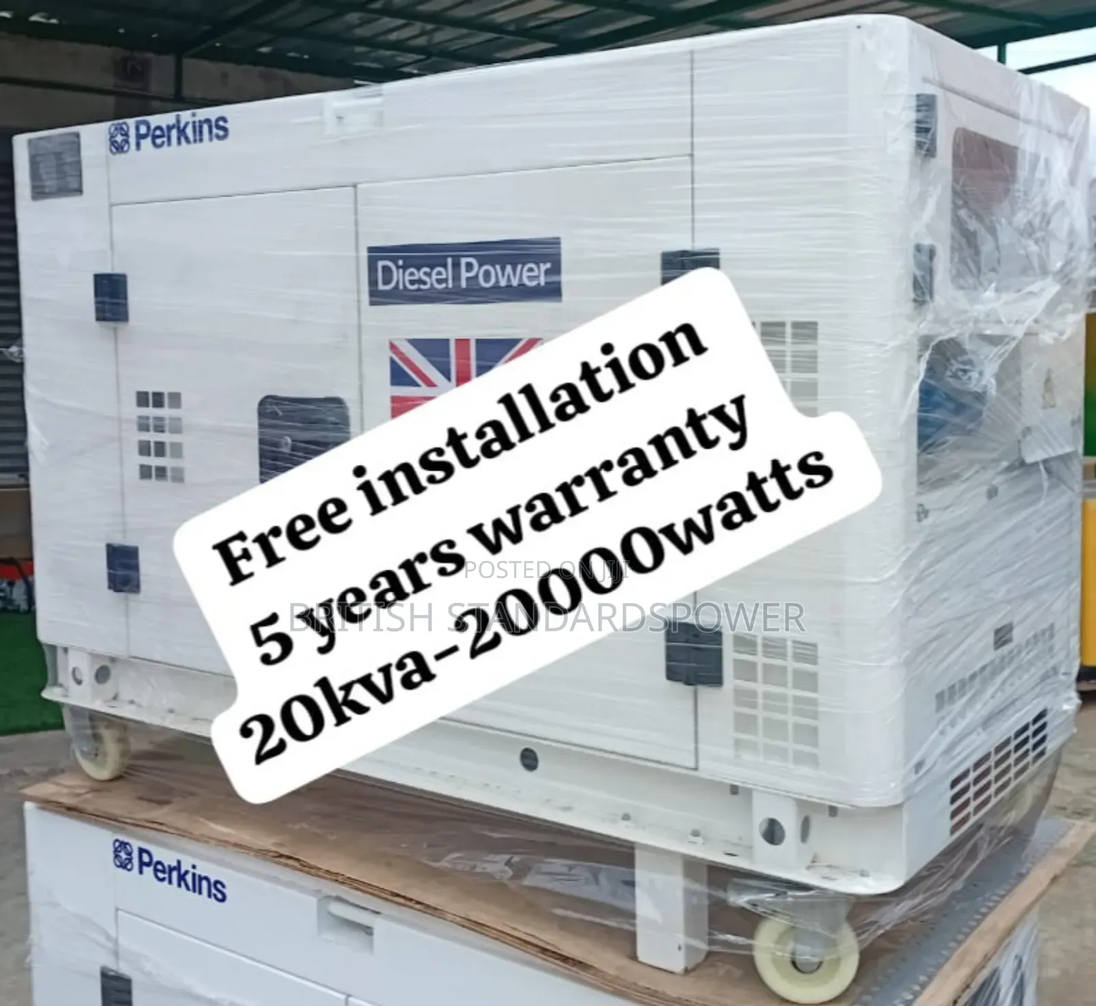 High Copper Content 20kva Silent Diesel Generator 20kva