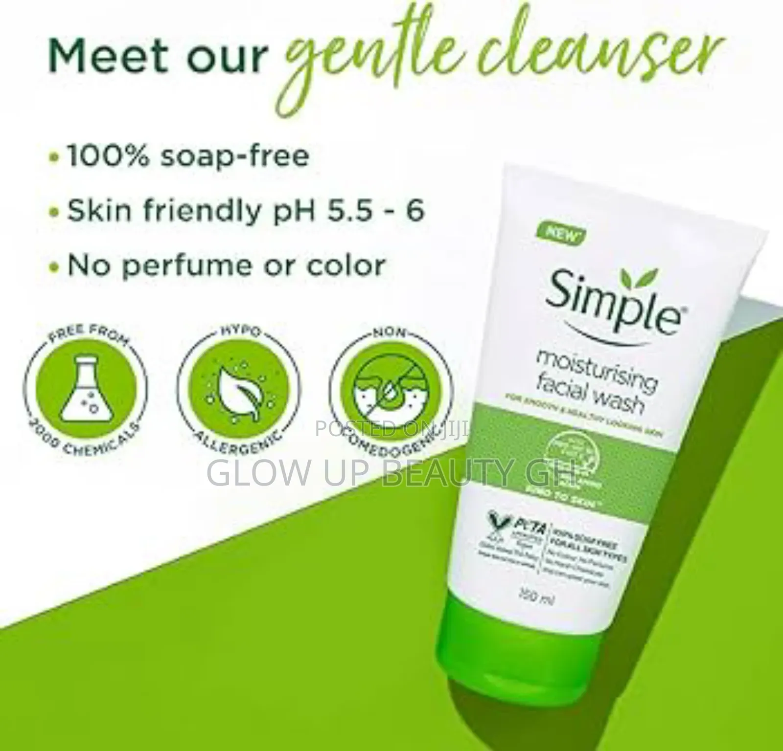 Simple Moisturising Facial Wash