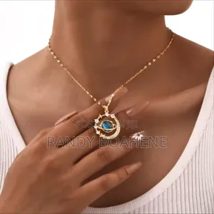 Planet Pendant Necklace for Women