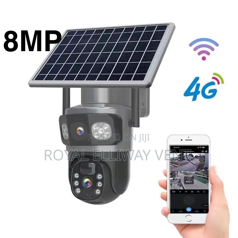 4g Lte Solar PTZ Cameras (8mp)