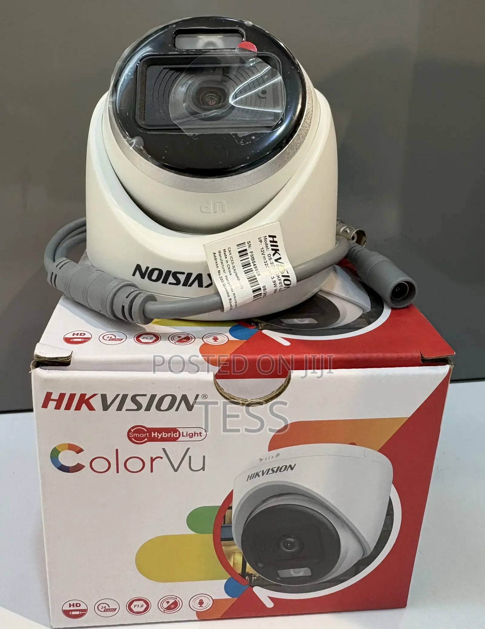 Hikvision /5mp Full Color Vu+Audio Ds-2ce70kf0t-LPFS