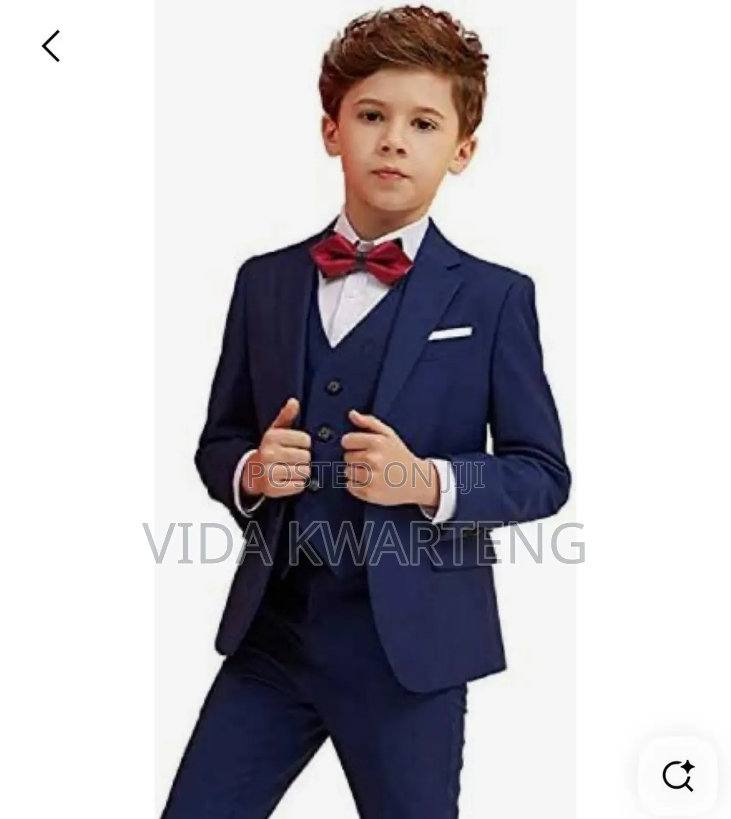 High Quality Kids Double Breasted 3 Pc's Suite