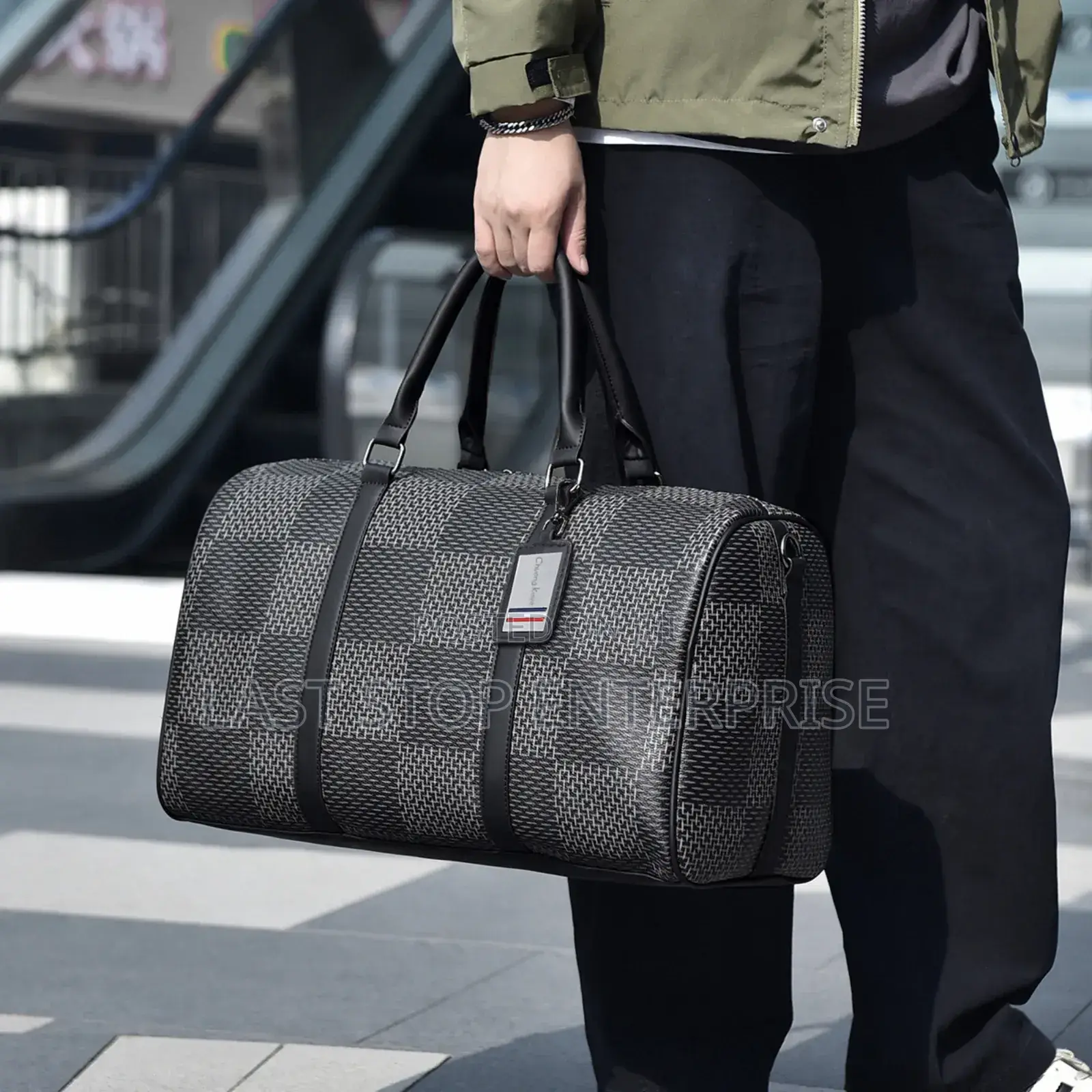 Classic Travelling Bag(Leather (