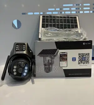 Solar 4g Sim Camera 6mp Dual Lens With Humantracking