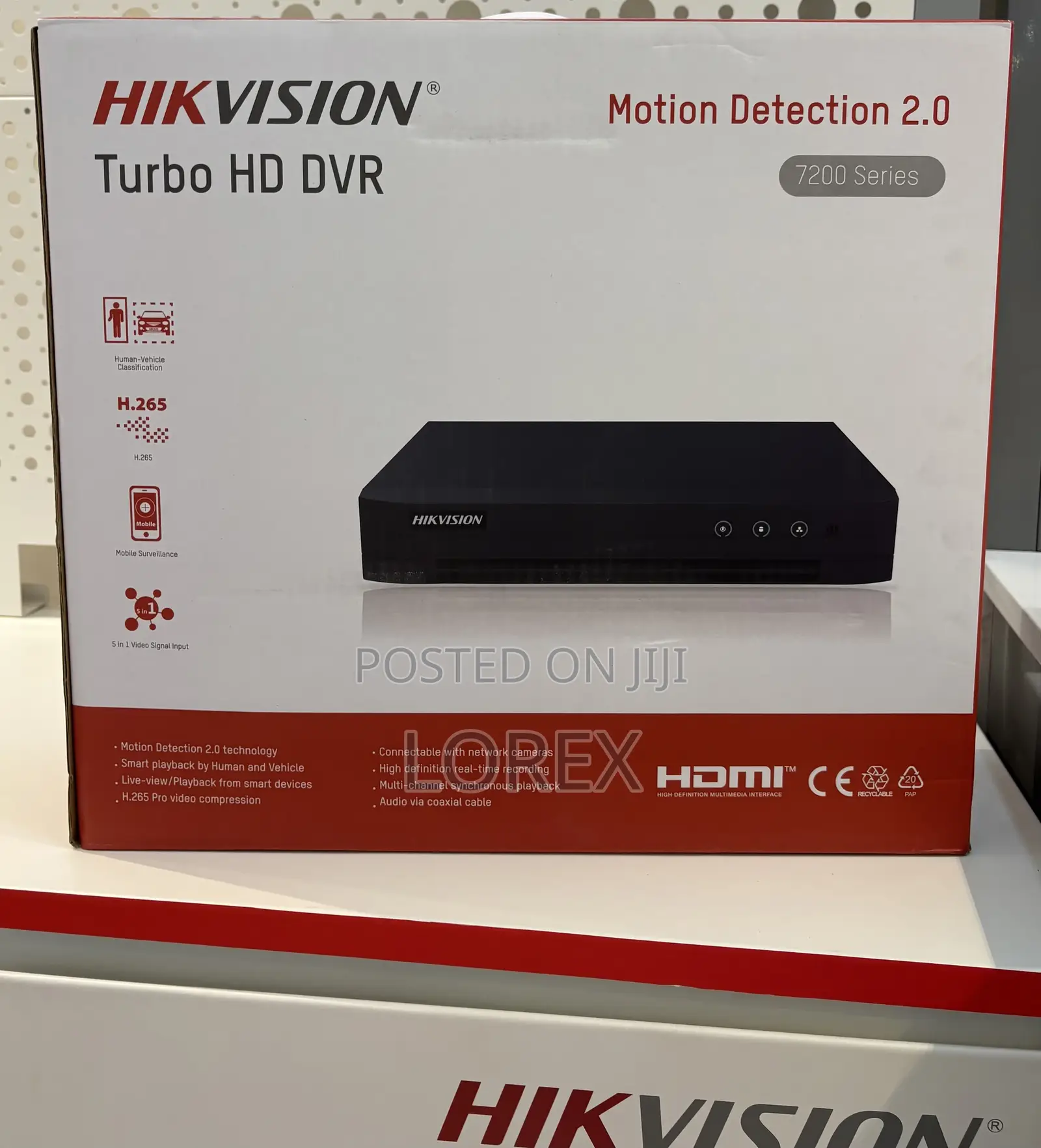 Hikvision 32ch DVR 2mp/1080p H.265 Series7200 Ds-7232hghi-M2