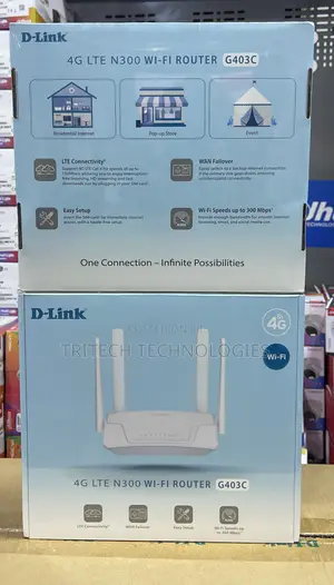D-Link 4g Lte N300 Wi-Fi Router G403c