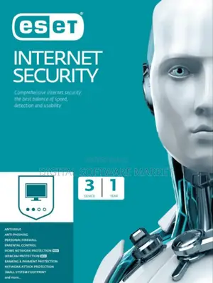 Eset Internet Security 3 Devices 1 Year Windows/Mac/Etc