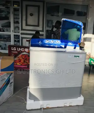 Original White Topload Twintub 18kg Haier Semiauto Washer