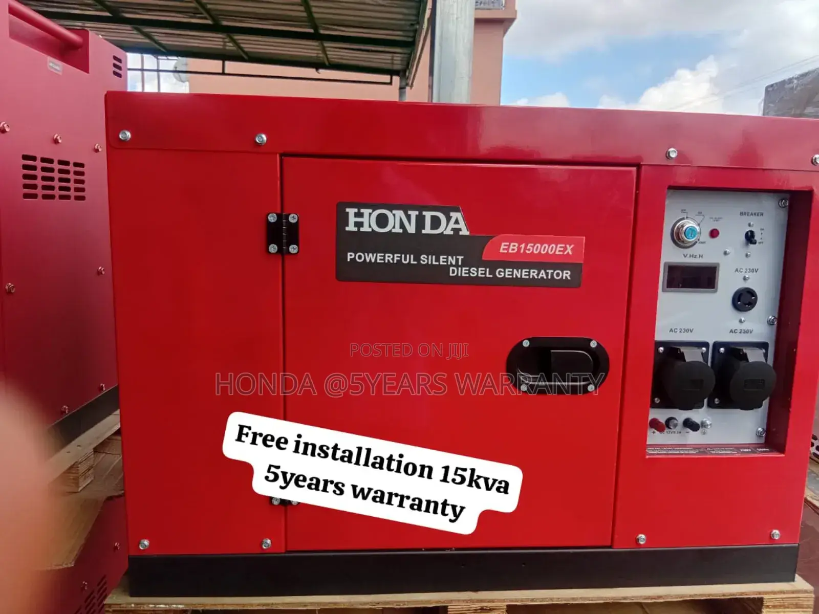 Alpha Next Honda 15kva 16500watt Diesel Generator 15kva
