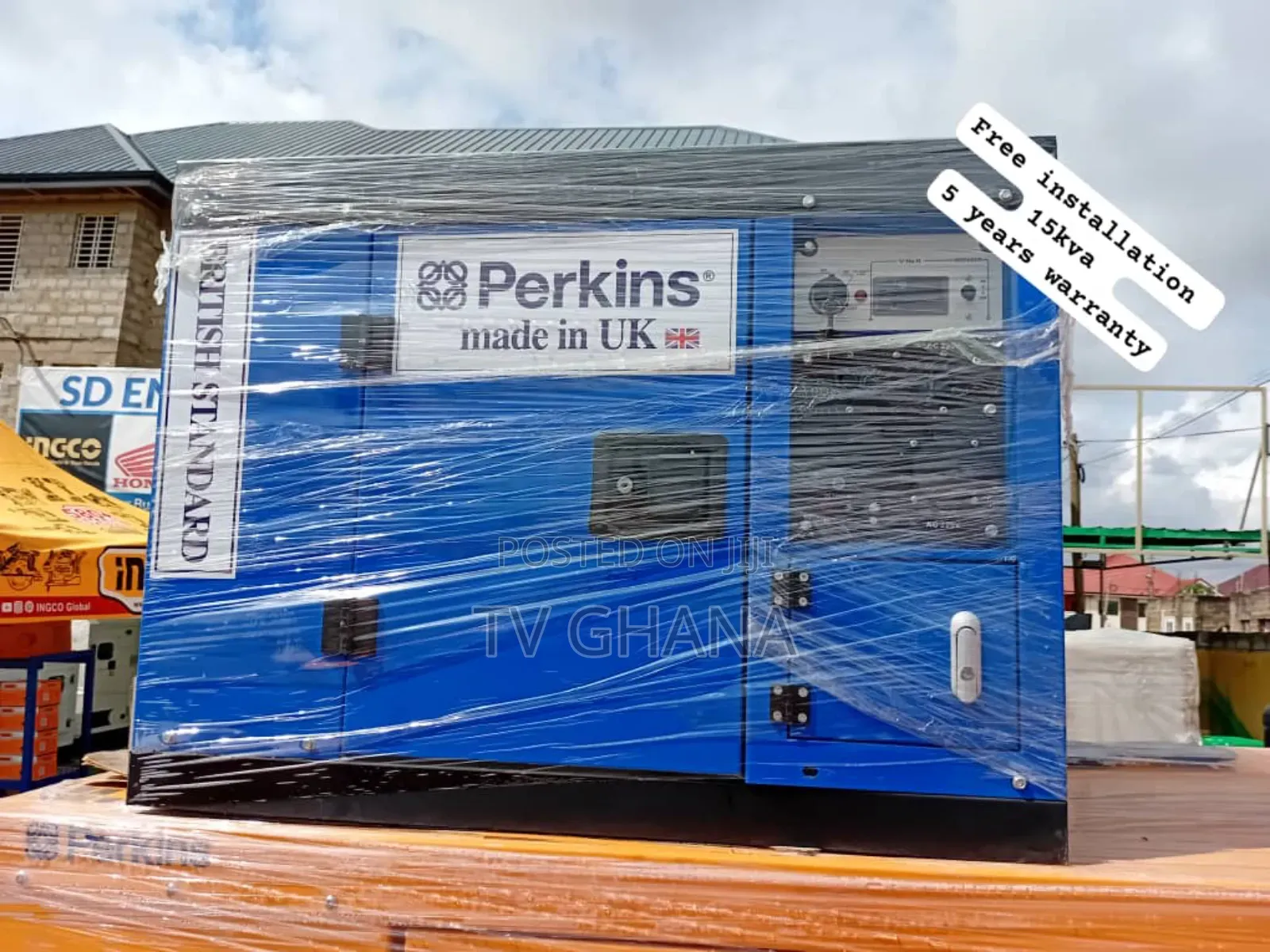 Fusionstream 15kva 16500watt Perkins 15kva Diesel