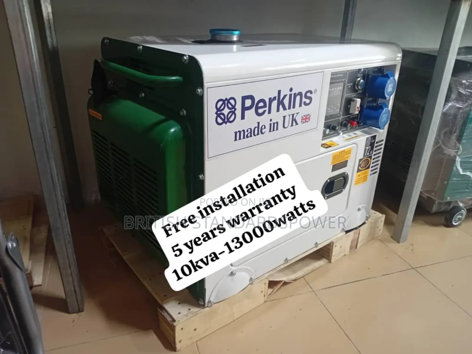 Perkins Sustainable 10kva Silent Diesel Generator Perkins