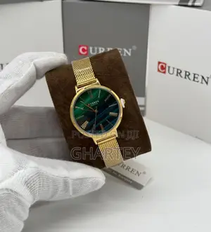 Curren Stainless Steel Mesh Strap Analog Watch || for Women