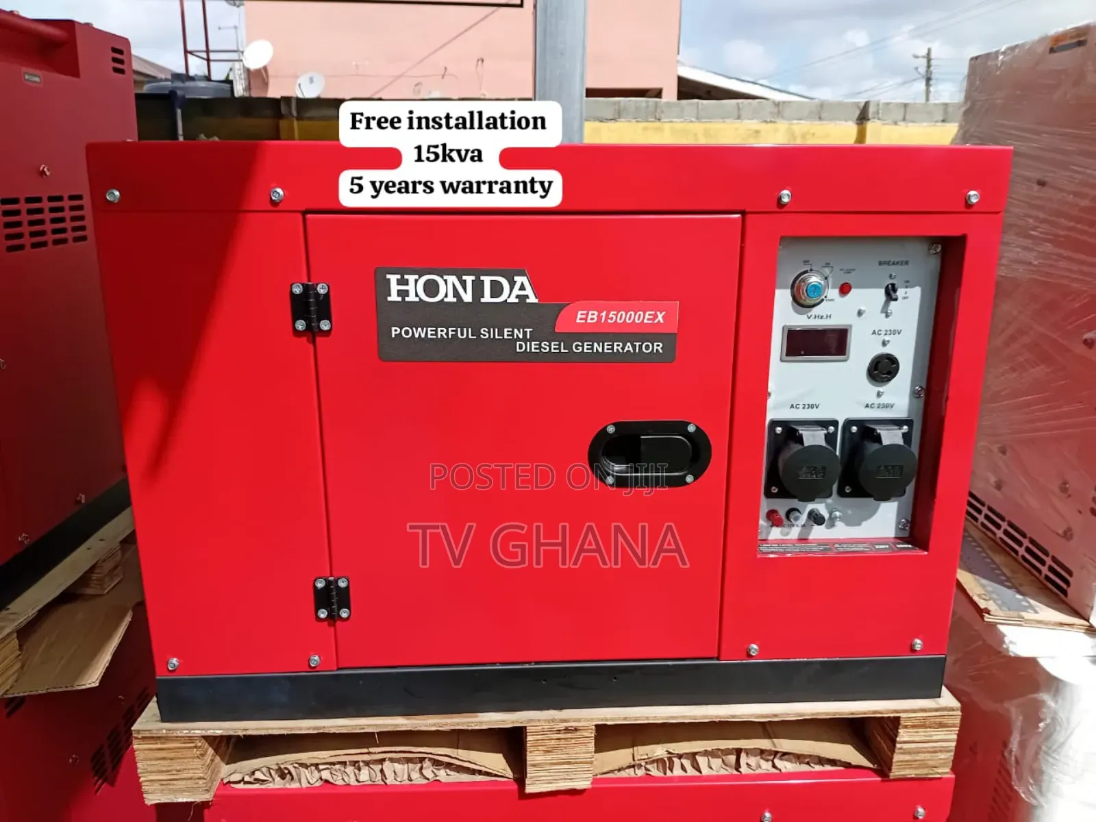 Powerport 15kva 16500watt Honda 15kva Diesel