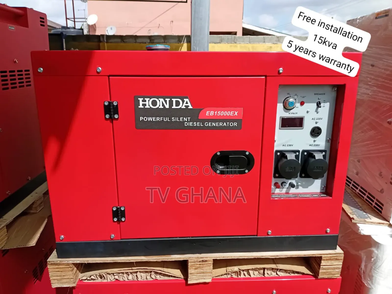 Zephyrdynamo 15kva 16500watt Honda 15kva Diesel