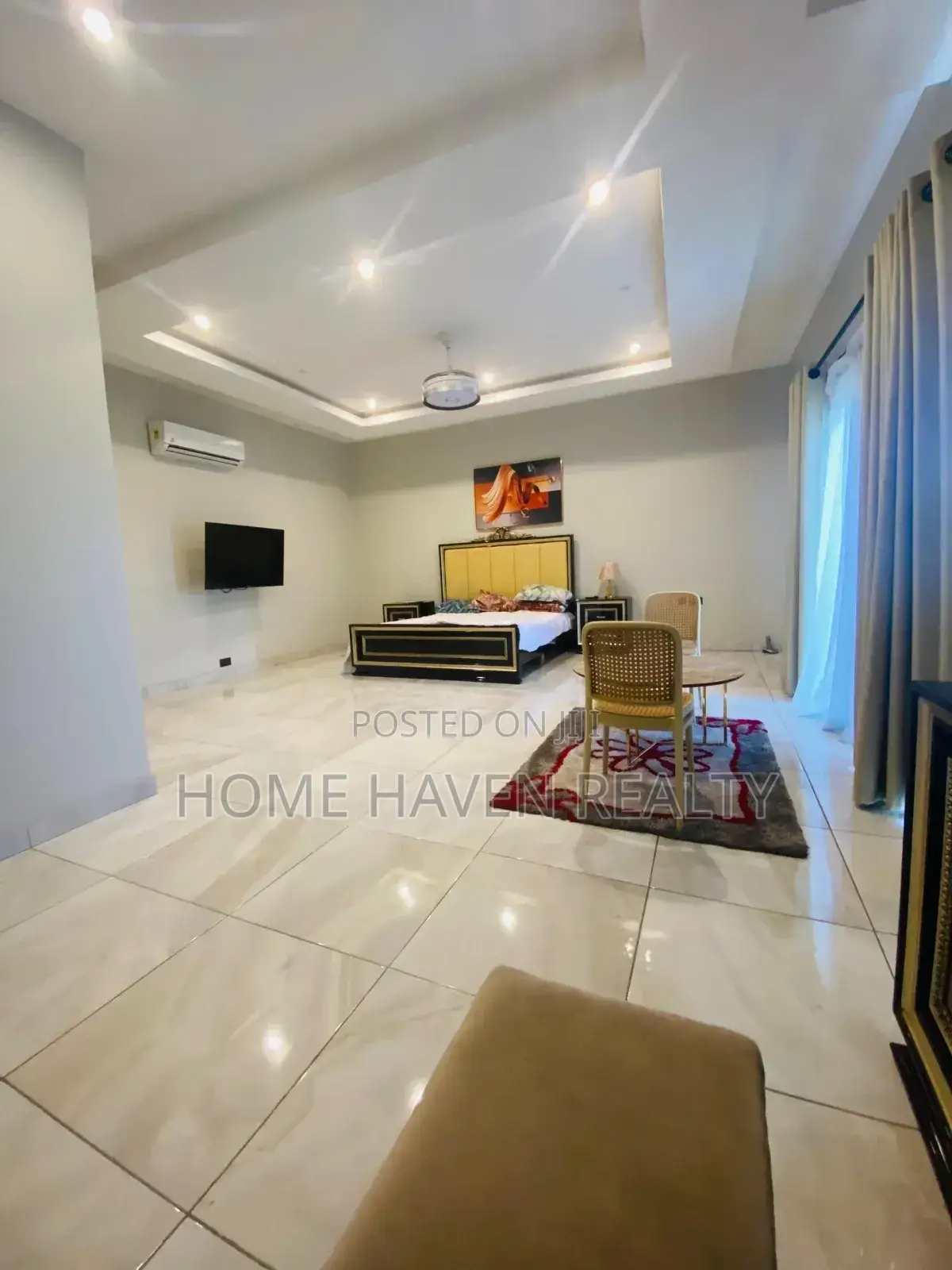 Furnished 4bdrm House in Cantonment, Cantonments for rent