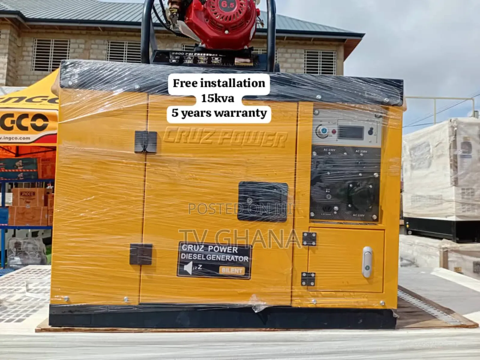 Caelumcharge 15kva Silent Cruz Power 15kva Diesel