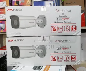 Hikvision Acusense Ip Camera 4mp Strobe Light and Audio