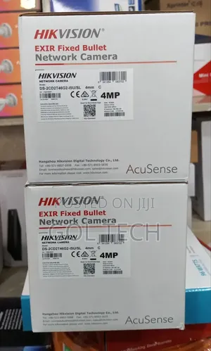 Hikvision Acusense Ip Camera 4mp Strobe Light and Audio
