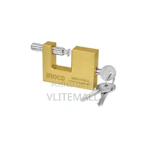 Heavy Duty Brass Block Padlock 60mm