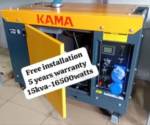 Adjustable Power Supply Alternator 15kva Diesel Genset