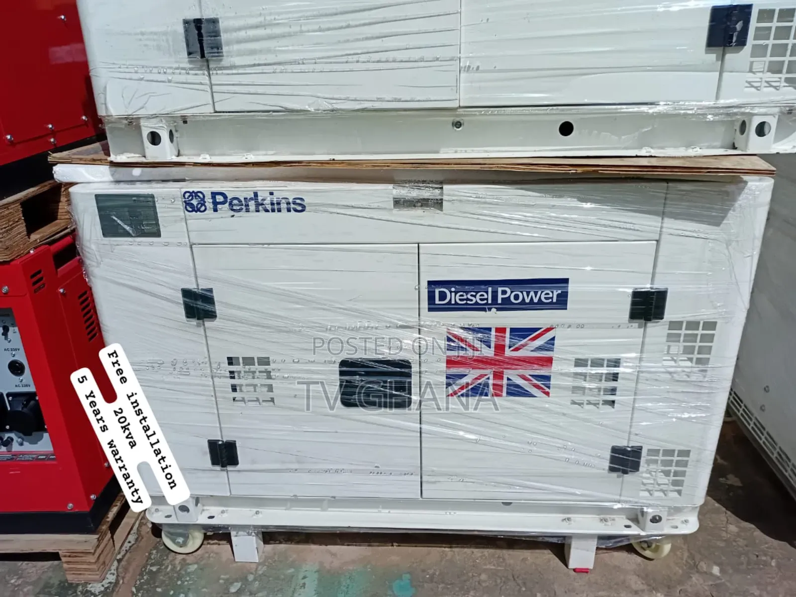 Zenithsurgex 20kva Silent Perkins 20va Diesel