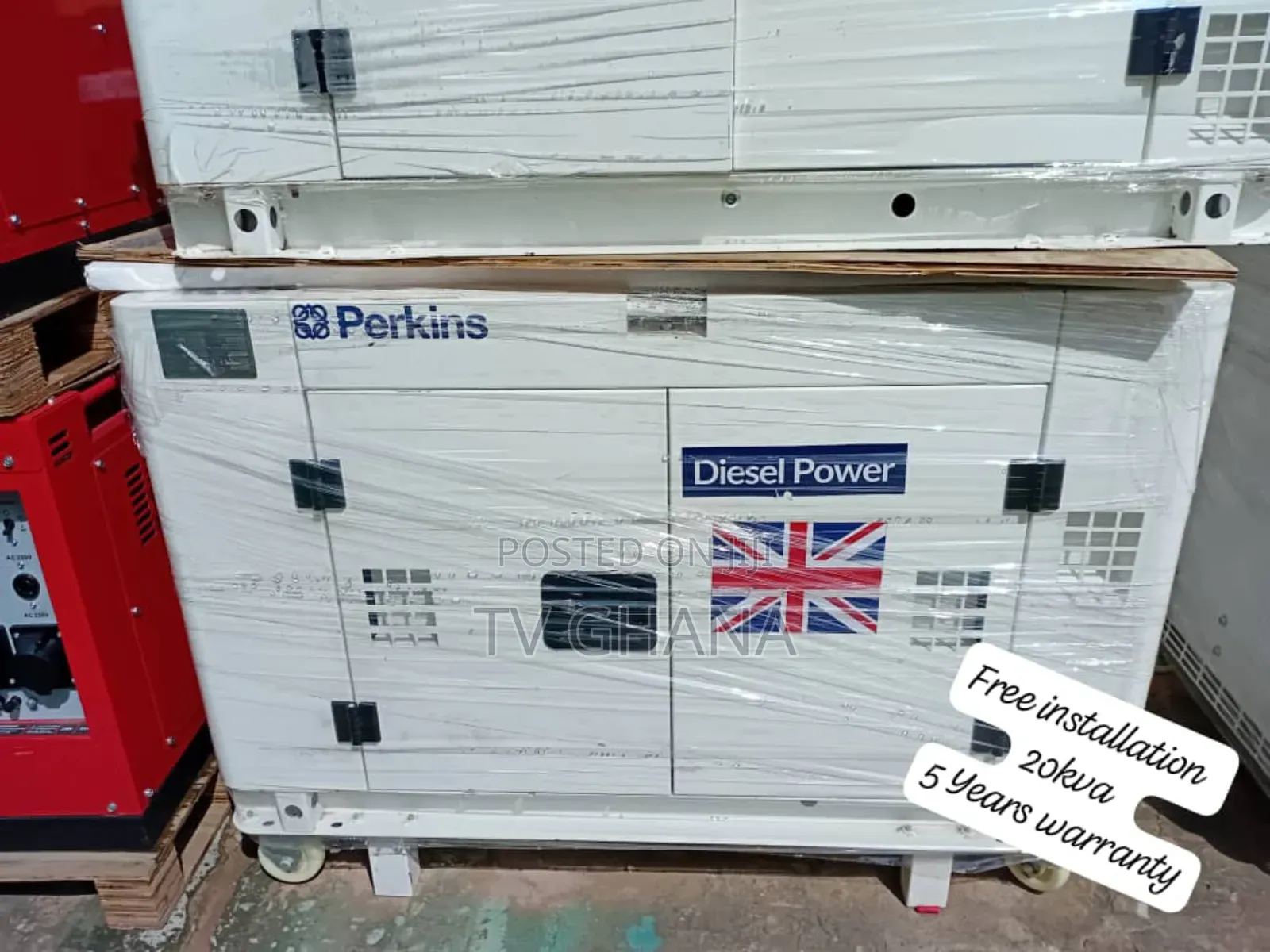 Prestigechargex 20kva Silent Perkins 20va Diesel