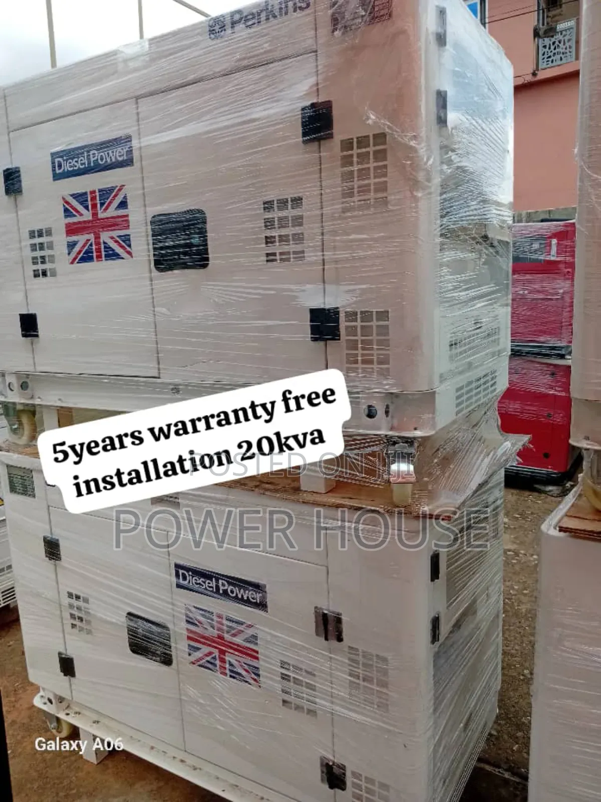 Stratus Nodes 20kva Diesel Generator Perkins 20kva