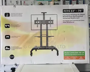 Fits 32” - 75” Movable Tv Stand Heavy Duty With Shelf