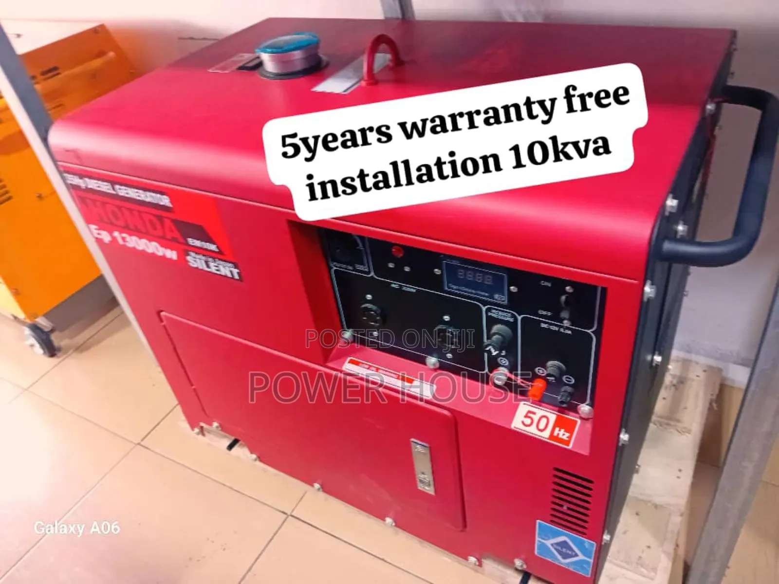 Supra Reserve Honda Generator Diesel 10kva Diesel