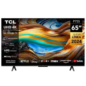 TCL Led Smart 65" 65p755 Uhd Google Tv W/ Voice Control