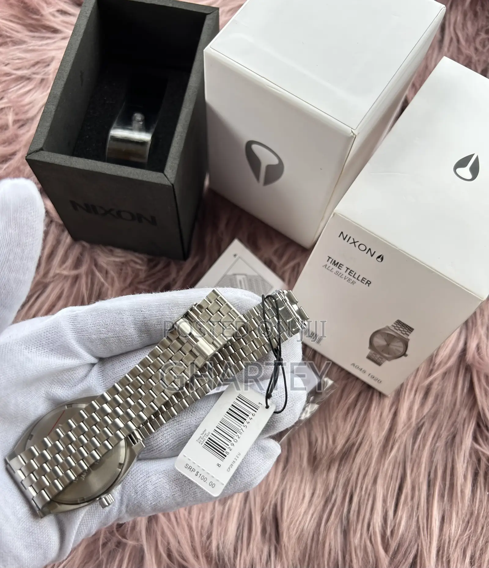 Nixon Watch || Silver Time Teller Edition