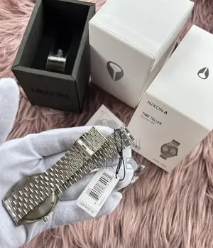 Nixon Watch || Silver Time Teller Edition