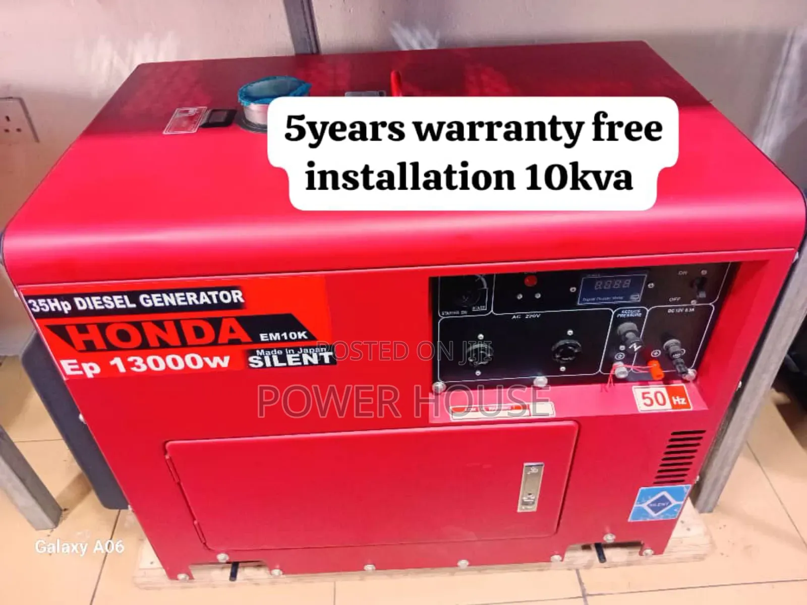 Titan Tower Honda Diesel Generator 10kva