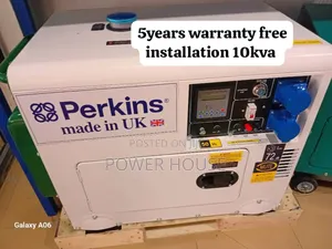 Titan Watts 10kva 13000watts Perkins Diesel Generator 10kv