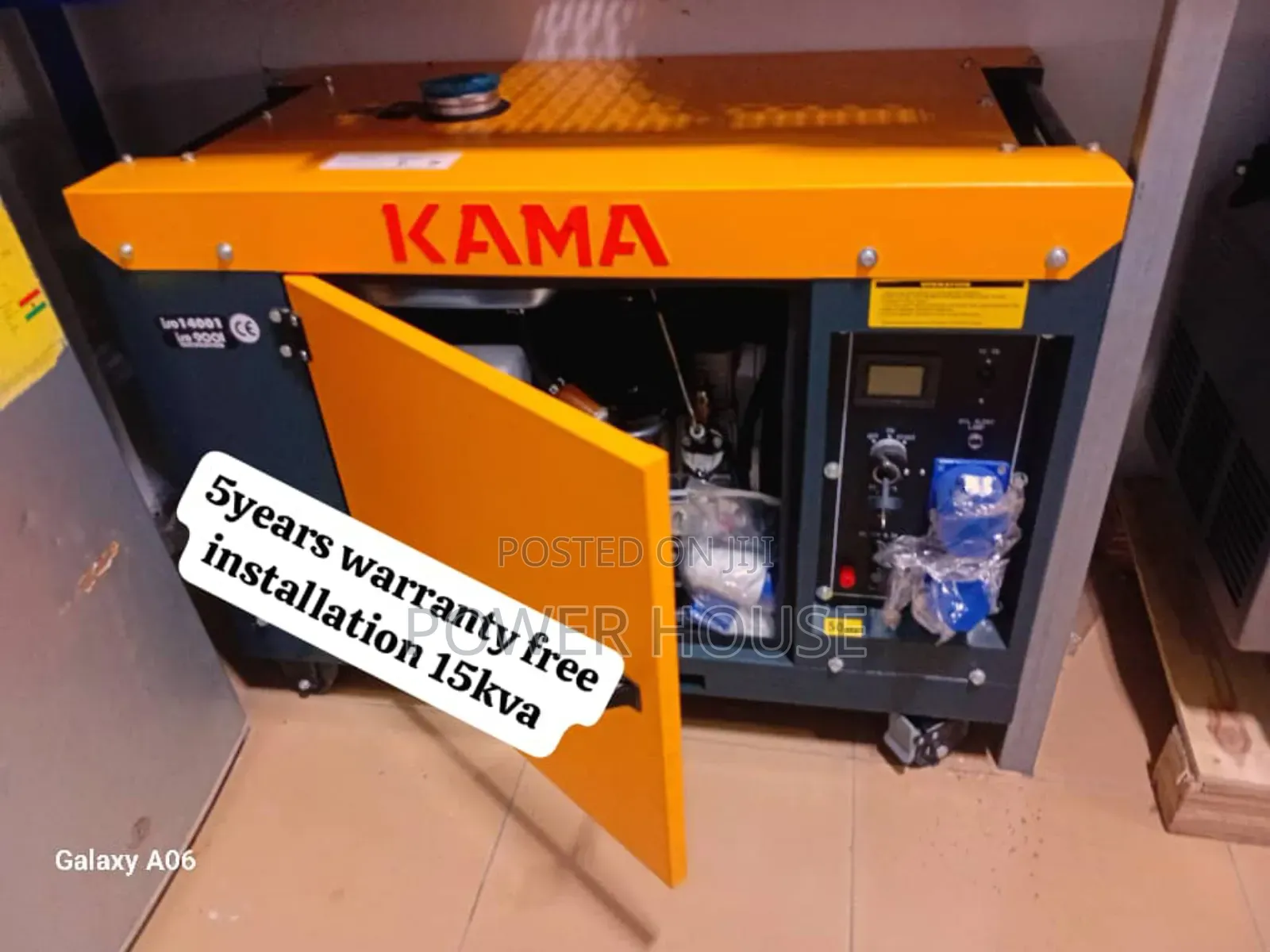 Ultra Force Kama Diesel Generator 15kva 16500watts