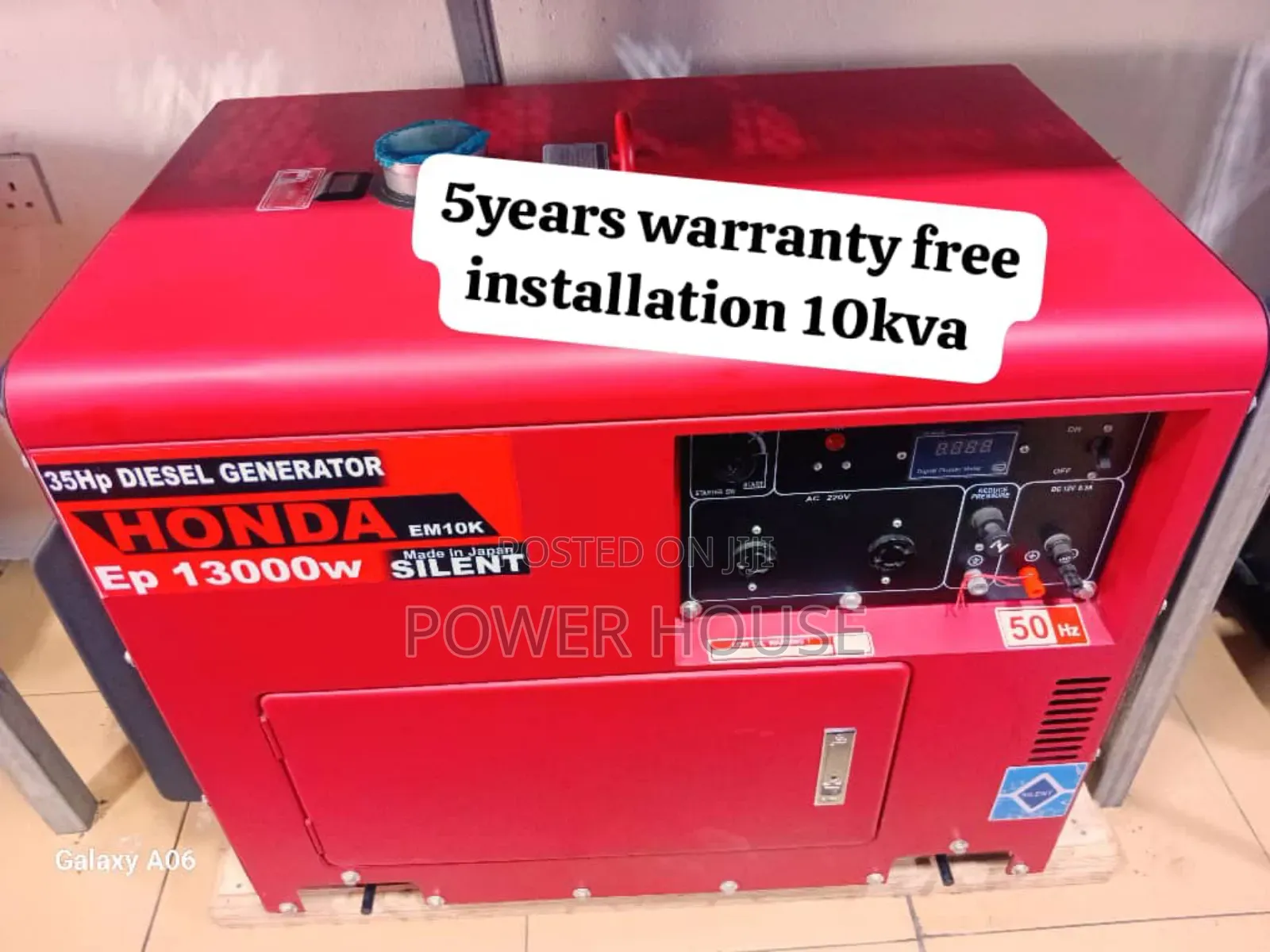 Ultra Pulse Honda 10kva 13000watts Diesel Generator